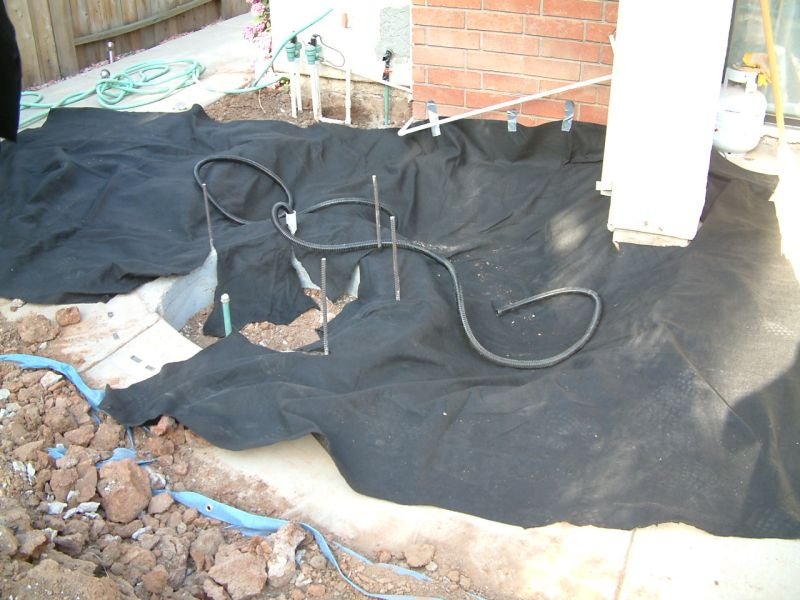 Laying the Underlayment