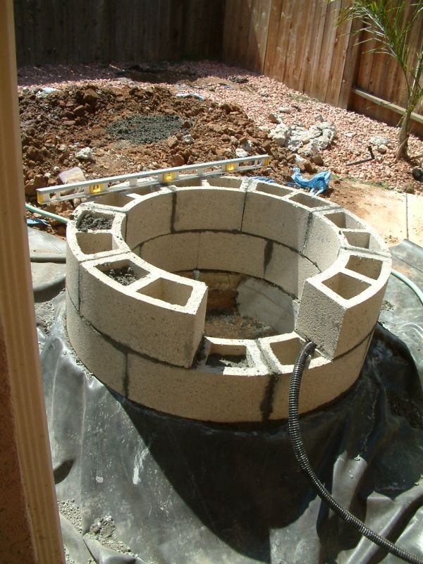 Opening for Water Fountain