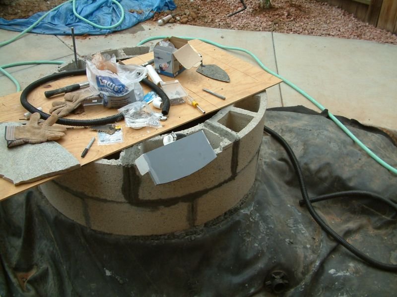 Installing Water Fountain