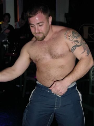 Hes 

Definately Bustin a Move