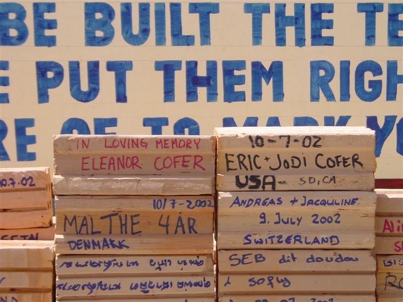 Bricks for 

New Temple