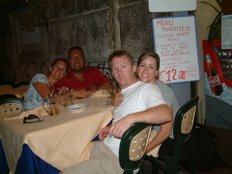 Dinner in Rome
