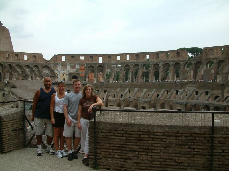 Group in Coliseum