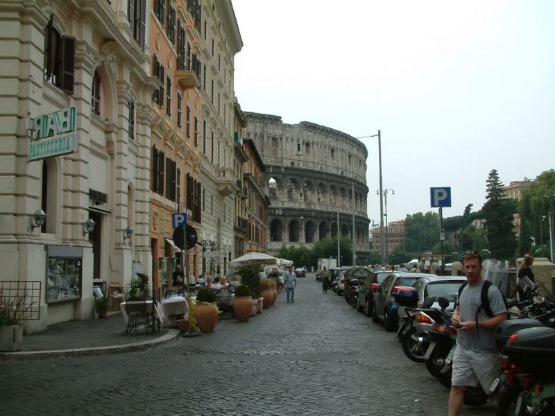 Coliseum from Side Street