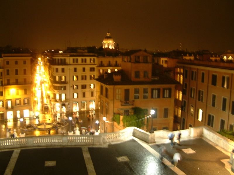 From the Spanish Steps
