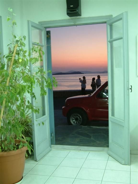 Sunset From Indoors