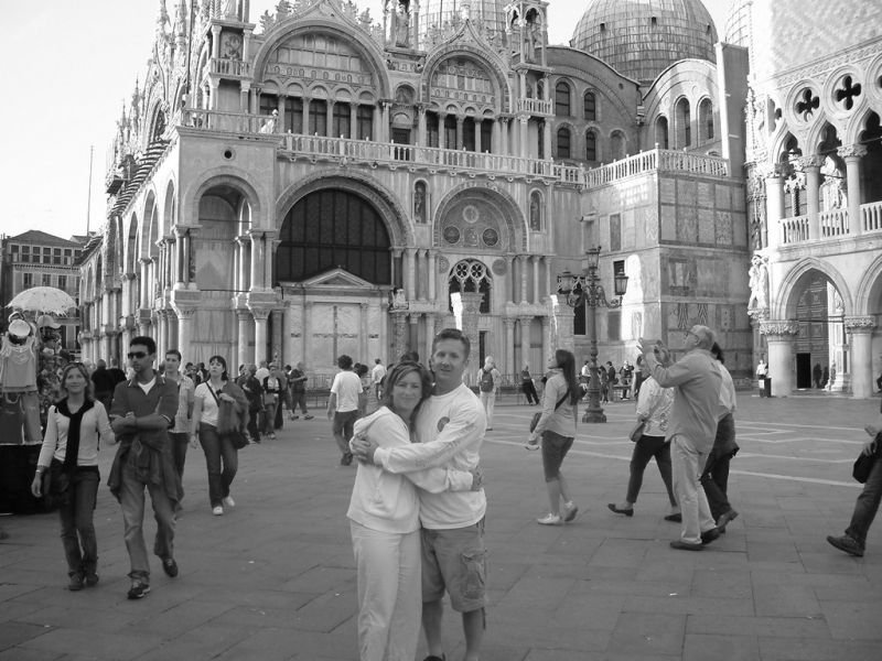 Jodi & Eric - St Mark's (B&W)