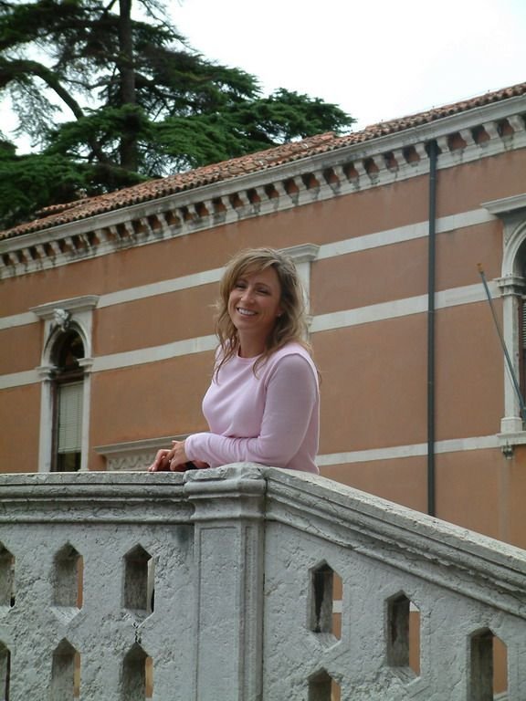 Jodi on Bridge - Closeup