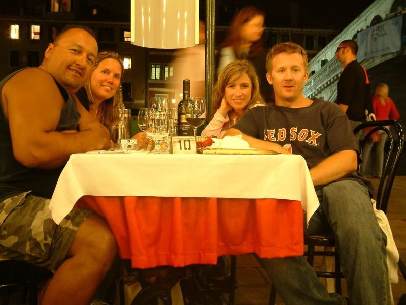 Dinner in Venice