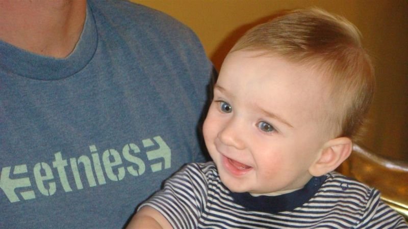Trey Loved Drinking out of the Straw