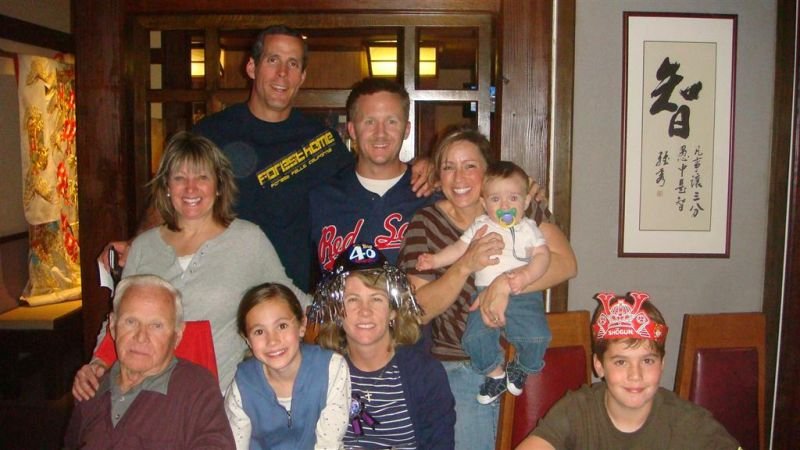 Family Picture at Dinner