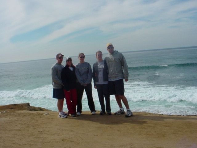 All of Us on the Beach in Coronado