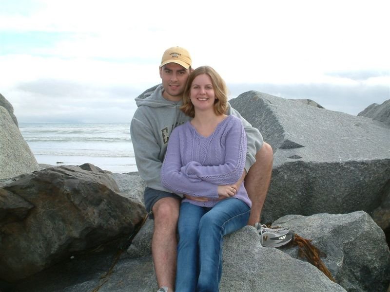 Brian & Carolynne on the Rocks