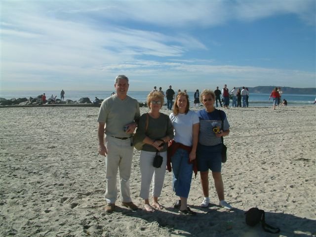 Dad, Mom, Jodi & Gram - Coronado